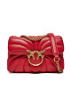 PINKO Дамска чанта Love Puff Mini Cl AI 24-25 PLTT 100039 A1EX Червен - Mera.bg