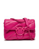 Pinko Дамска чанта Love Puff Mini Cl PE 24 PLTT 100039 A1JO Розов - Mera.bg