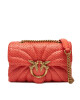 PINKO Дамска чанта Love Puff Mini PE 25 PLTT 100039 A2C8 Оранжев - Mera.bg