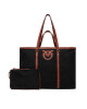 PINKO Дамска чанта Miranda Shopper Extra PE 25 PLTT 104715 A2G2 Черен - Mera.bg