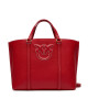 PINKO Дамска чанта Miranda Shopper Mini AI 24-25 PLTT 104515 A29O Червен - Mera.bg