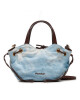 PINKO Дамска чанта Pagoda Small Shopper PE 24 PLTT 102910 A1MB Светлосиньо - Mera.bg