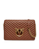 PINKO Дамска чанта Sheep Nappa Classic 100063 A0GK L48Q Кафяв - Mera.bg