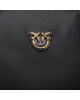 Pinko Дамска чанта Vertical Shopping Al 22-23 PLTT 1P22SA A03T Nero/Antique Gold Z99Q - Mera.bg