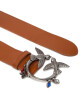 Pinko Дамски колан Love Double Charms Belt H4 PE 22 PLT01 1H211S Y86Q Cuoio L58O - Mera.bg