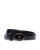 PINKO Дамски колан Round Enamel H2 Belt 20252 PLT01 105466.A2QL Черен - Mera.bg
