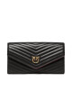 Pinko Голям дамски портфейл Compact Wallet L PE 23 PCPL 100882 A0GK Black Z99Q - Mera.bg