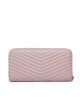 Pinko Голям дамски портфейл Ryder Zip Around Sheep Nappa Chevron 100250 A0GK Cipria/Antique Gold O81Q - Mera.bg