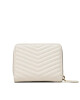Pinko Голям дамски портфейл Taylor Zip Around PE 23 PCPL 100249 A0GK Bianco Seta/Antique Gold Z14Q - Mera.bg
