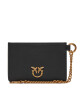 PINKO Калъф за кредитни карти Cardholder Chain PE 24 PCPL 102748 A0F1 Черен - Mera.bg