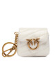 PINKO Ключодържател Airpods Love Puff Microfiber Shiny Calf AI 25-26 PCPL 105869 A370 Бял - Mera.bg