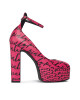 PINKO Обувки на ток Puccini Mary Jane Platform Al 23-24 BLKS1 102011 A1D2 Розов - Mera.bg