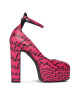 PINKO Обувки на ток Puccini Mary Jane Platform Al 23-24 BLKS1 102011 A1D2 Розов - Mera.bg