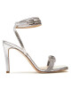 Pinko Сандали Anabia Sandalo PE 23 BLKS1 101301 A0XZ Silver ZZF - Mera.bg
