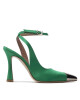 PINKO Сандали Liquirizia Slingback AL 22-23 BLKS1 1H213B A075 Зелен - Mera.bg