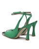 PINKO Сандали Liquirizia Slingback AL 22-23 BLKS1 1H213B A075 Зелен - Mera.bg