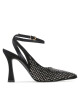 PINKO Обувки на ток Lisette Slingback PE 23 BLKS1 100566 A0N6 Черен - Mera.bg