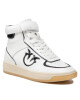 Pinko Сникърси Lorena Basket Hi Sneaker AI 22-23 BLKS1 1H214S A08S Bianco/Nero ZZ1 - Mera.bg
