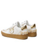Pinko Сникърси Bondy Sneaker. PE 23 BLKS1 100901 A0RQ Bianco/Oro HZ1 - Mera.bg