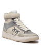 Pinko Сникърси Occitania Basket Hi Sneaker AI 22-23 BLKS1 1H214W A08W Argento Ch HB9 - Mera.bg