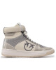 Pinko Сникърси Occitania Basket Hi Sneaker AI 22-23 BLKS1 1H214W A08W Argento Ch HB9 - Mera.bg