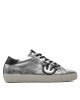 Pinko Сникърси Seattle AI 23-24 BLKS1 101631 A12P Argento/Nero IZ2 - Mera.bg