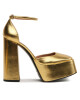 Pollini Обувки на ток SA1010EC1HTK0901 Златист - Mera.bg