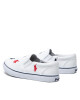 Polo Ralph Lauren Гуменки Keanton Slip On RF103502 S White/Navy/Red - Mera.bg