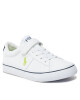 Polo Ralph Lauren Гуменки Sayer Ps RF104093 White Recycled Canvas/Navy/Citron w/ Citron PP - Mera.bg