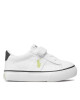 Polo Ralph Lauren Гуменки Sayer Ps RF104093 White Recycled Canvas/Navy/Citron w/ Citron PP - Mera.bg