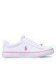 Polo Ralph Lauren Гуменки Sayer RF104120 White Smooth/Pink w/ Pink PP & Beads - Mera.bg