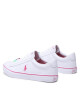 Polo Ralph Lauren Гуменки Sayer RF104120 White Smooth/Pink w/ Pink PP & Beads - Mera.bg