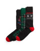Polo Ralph Lauren Комплект 2 чифта дълги чорапи мъжки 449929120001 Gb Hol Bear/Tartan/Fairisle - Mera.bg