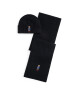 Polo Ralph Lauren Комплект шал и шапка 449P02050001 Черен - Mera.bg
