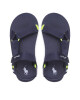 Polo Ralph Lauren Сандали New Haven RF104056 Navy Webbing/Citron w/ White PP - Mera.bg