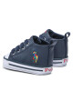 Polo Ralph Lauren Сникърси Hamptyn Hi RL100673 Navy - Mera.bg