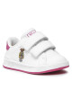 Polo Ralph Lauren Сникърси Heritage Court Ii Bear Ez RF104108 White Smooth/Baja Pink/Yellow w/ Watch Hill Bear - Mera.bg