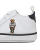 Polo Ralph Lauren Сникърси Quilton Bear Gore Hi Layette RL100729 White Smooth/Navy/Green w/ Preppy Bear - Mera.bg