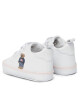 Polo Ralph Lauren Сникърси RL100689 WHITE SMOOTH/LIGHT PINK W/ AMERICAN FLAG BEAR - Mera.bg