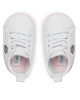 Polo Ralph Lauren Сникърси RL100689 WHITE SMOOTH/LIGHT PINK W/ AMERICAN FLAG BEAR - Mera.bg