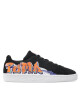Puma Сникърси Suede Street Art Jr 380889 01 Black/Vibrant Orange - Mera.bg