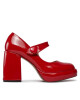 R.Polański Обувки 1762 Czerwony Lakier - Mera.bg