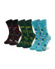 Rainbow Socks Комплект 3 чифта дълги чорапи мъжки - Mera.bg