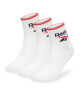 Reebok Дълги чорапи R0362-SS24 (3-pack) Бял - Mera.bg