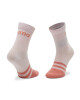 Reima Комплект 2 чифта дълги чорапи детски Jalkaan 527375 Coral Pink 3211 - Mera.bg
