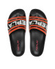 Replay Чехли Up Stripe GMF1A .000.C0039S Combo Green 2138 - Mera.bg