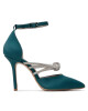 Rinascimento Обувки на ток CAL0006460003 Verde Green - Mera.bg