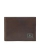 Rip Curl Голям мъжки портфейл Corpawatu Icon Pu Slim BWUJU2 Black/Tan 5140 - Mera.bg