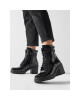 s.Oliver Боти 5-25229-41 Black Patent 018 - Mera.bg