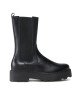 s.Oliver Боти 5-25482-29 Black Leather 003 - Mera.bg